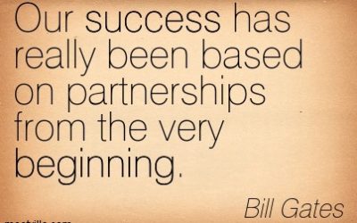 The Importance of Partnerships